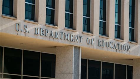 The Department of Education .